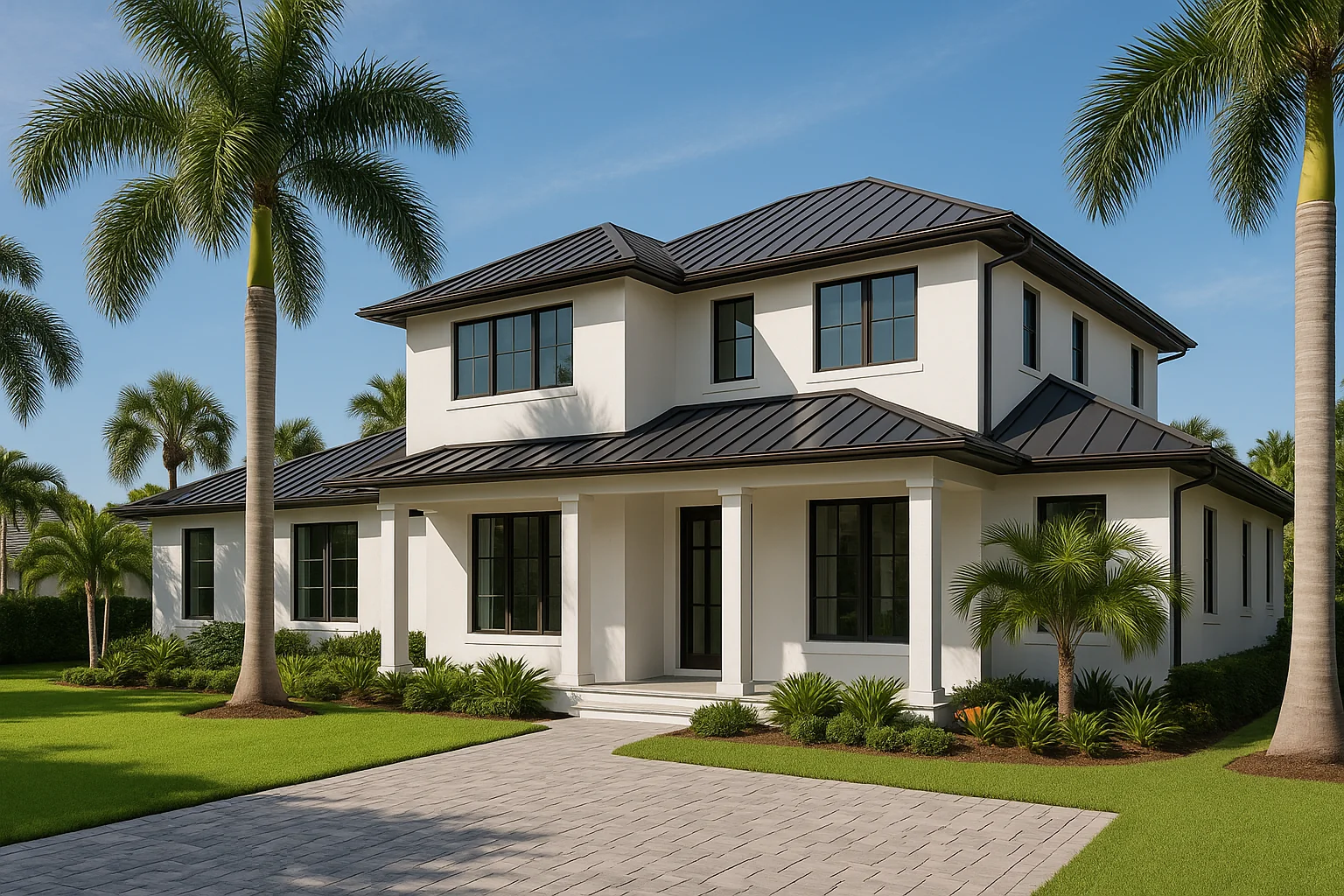 Custom home addition project in Deerfield Beach, FL by JN Builders LLC.